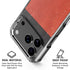 German Flag Distressed iPhone 18 Pro Clear Case