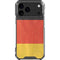 German Flag Distressed iPhone 18 Pro Max Clear Case