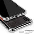 German Flag Distressed iPhone X/XS Clear Case