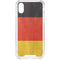 German Flag Distressed iPhone XS Clear Case