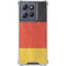German Flag Distressed Moto G 5G (2025) Clear Case