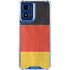 German Flag Distressed Moto G 5G (2024) Clear Case