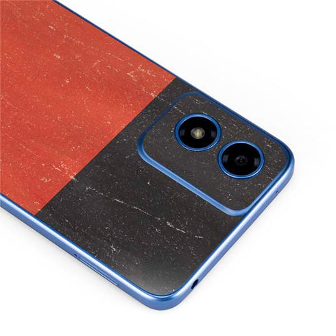 German Flag Distressed Moto G Play 4G (2024) Skin