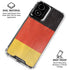 German Flag Distressed Moto G Power 5G (2024) Clear Case