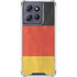 German Flag Distressed Moto G Stylus 5G (2025) Clear Case