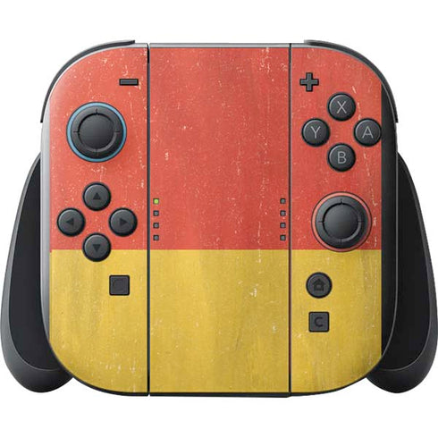 German Flag Distressed Nintendo Switch 2 (2025) with Joy-Con Skin