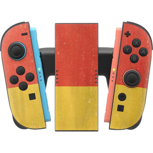 German Flag Distressed Nintendo Switch 2 (2025) Joy-Con Controller Skin