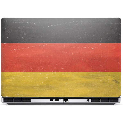 German Flag Distressed Dell Precision Skin