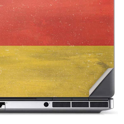 German Flag Distressed Dell Precision Skin
