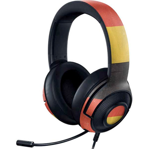 German Flag Distressed Razer Kraken X Skin