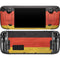 German Flag Distressed Steam Deck Handheld Gaming Computer OLED Skin