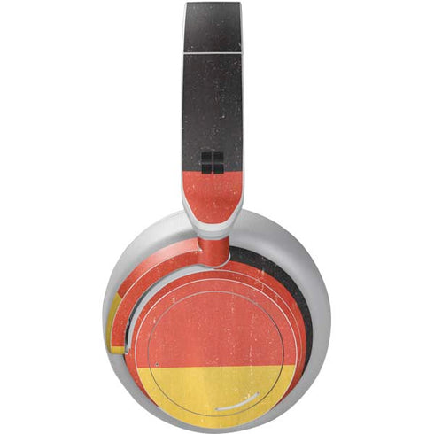 German Flag Distressed Surface Headphones Skin