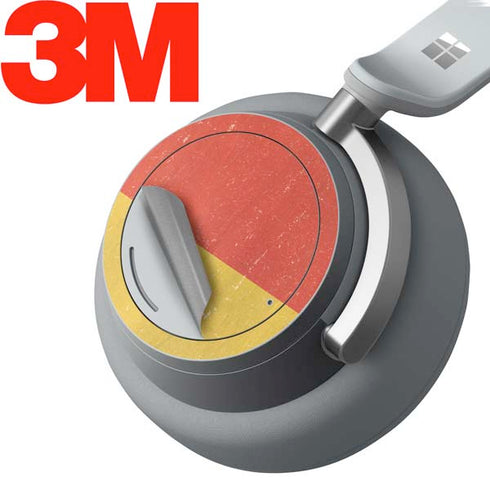 German Flag Distressed Surface Headphones Skin