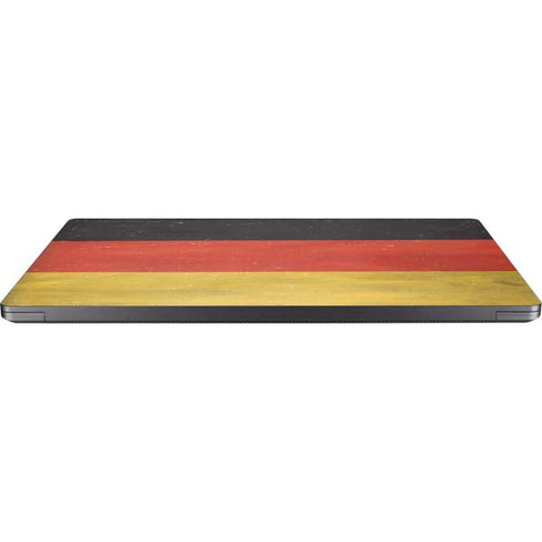 German Flag Distressed Surface Laptop 7 13.8in Skin