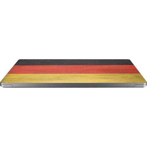 German Flag Distressed Laptop Skins