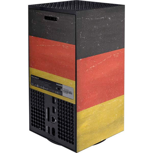 German Flag Distressed XBox Series X Digital Edition Bundle Skin