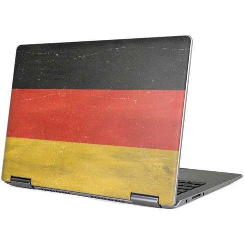 German Flag Distressed Yoga 710 14in Skin