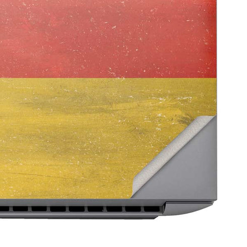 German Flag Distressed HP ZBook Fury 16 G10 Skin