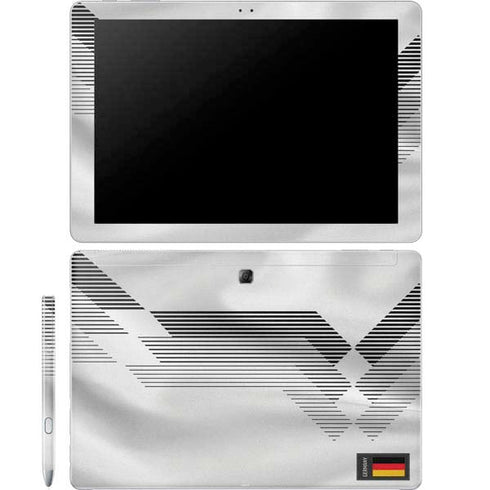 Germany Soccer Flag Galaxy Book 12in Skin