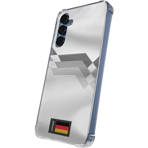 Germany Soccer Flag Galaxy A35 5G Clear Case