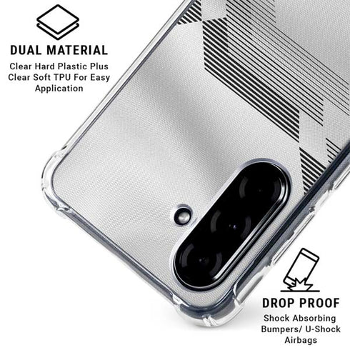 Germany Soccer Flag Galaxy A36 5G Clear Case