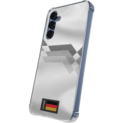 Germany Soccer Flag Galaxy A55 5G Clear Case