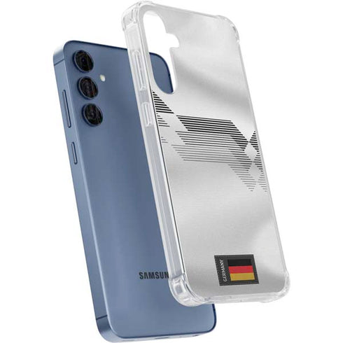 Germany Soccer Flag Galaxy A55 5G Clear Case