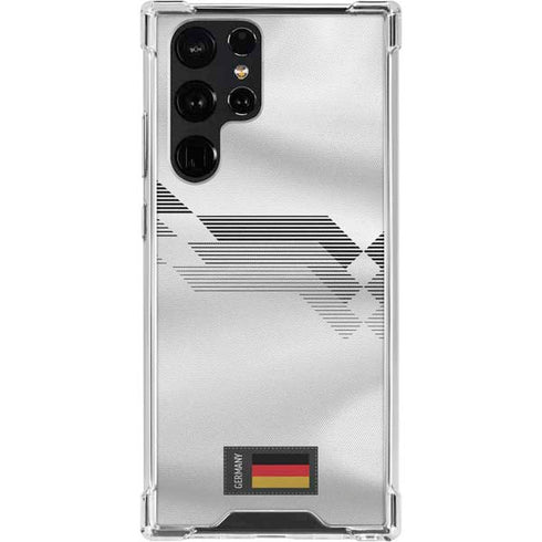 Germany Soccer Flag Galaxy S23 Ultra Clear Case