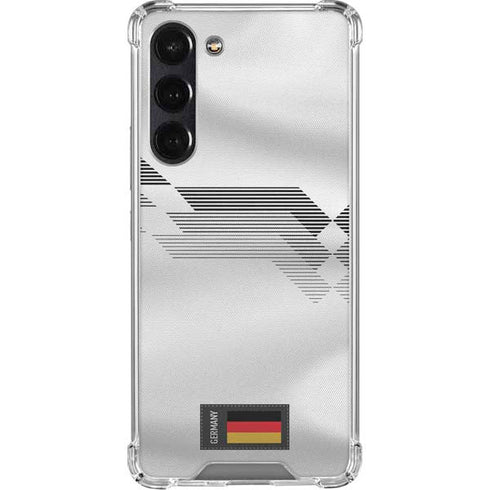 Germany Soccer Flag Galaxy S24 FE Clear Case