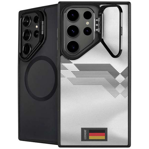 Germany Soccer Flag Galaxy S25 Ultra Kickstand Case
