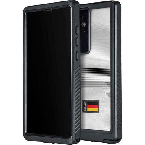 Germany Soccer Flag Galaxy S24 Ultra Waterproof Case
