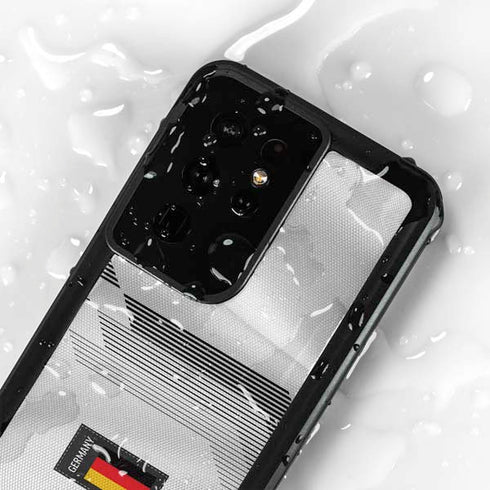 Germany Soccer Flag Galaxy S24 Ultra Waterproof Case