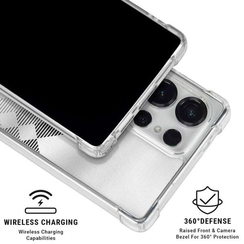 Germany Soccer Flag Galaxy S25 Ultra Clear Case