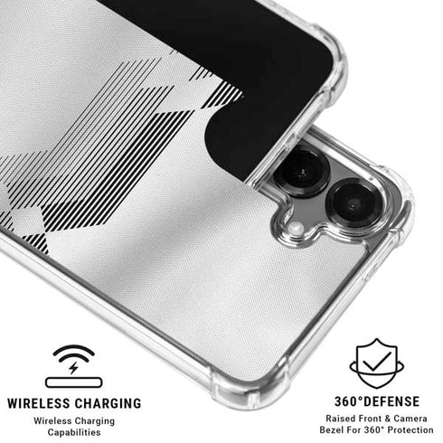 Germany Soccer Flag Galaxy S26 Plus Clear Case