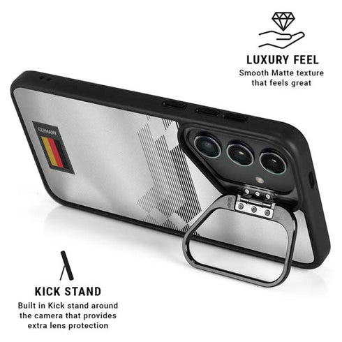 Germany Soccer Flag Galaxy S26 Ultra Kickstand Case