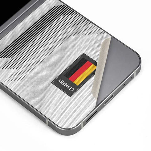 Germany Soccer Flag Galaxy Z Flip6 Skin