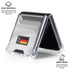 Germany Soccer Flag Galaxy Z Flip6 Clear Case