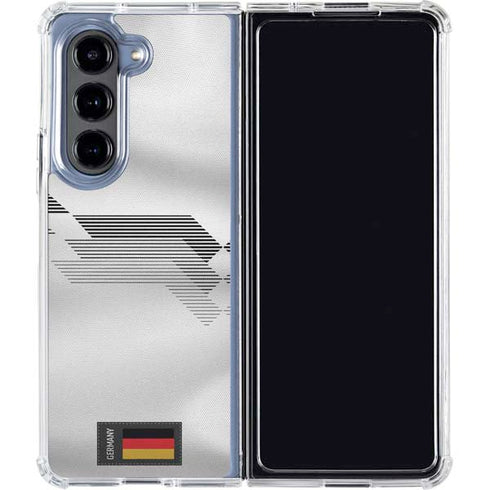 Germany Soccer Flag Galaxy Z Fold5 5G Clear Case