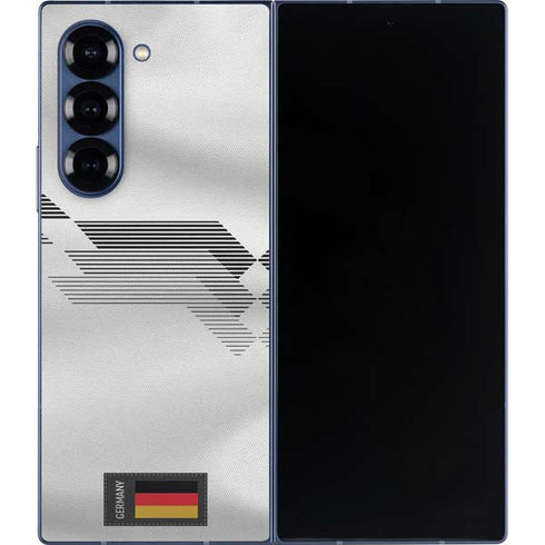 Germany Soccer Flag Galaxy Z Fold6 Skin