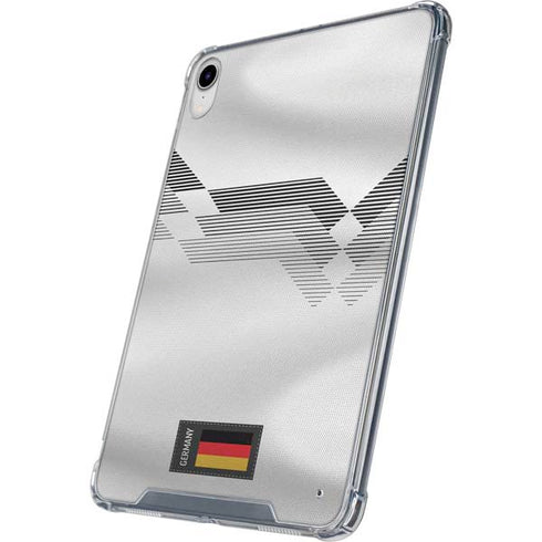 Germany Soccer Flag iPad 11th Gen (2025) Clear Case