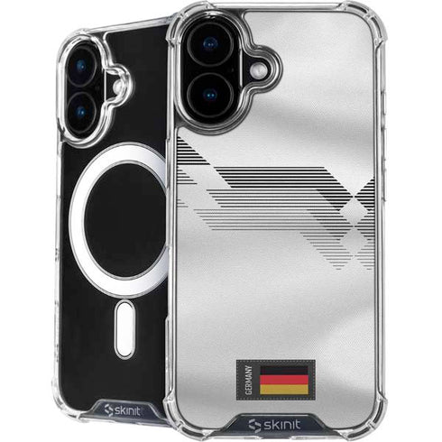 Germany Soccer Flag iPhone 16 Plus MagSafe Case