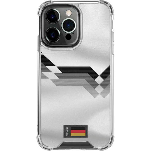 Germany Soccer Flag iPhone 16 Pro Clear Case