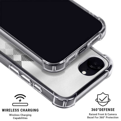 Germany Soccer Flag iPhone 16e Clear Case