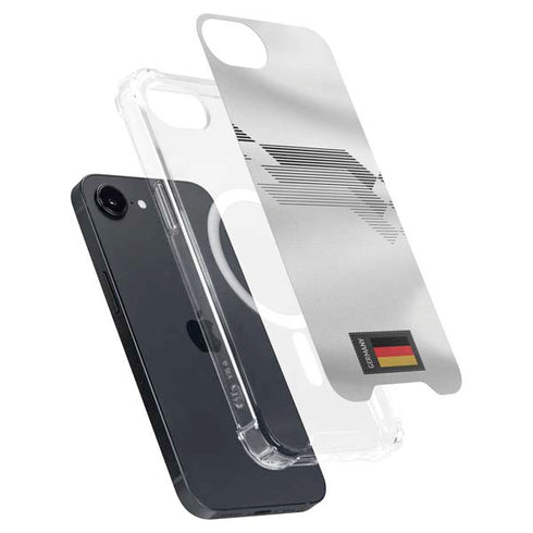 Germany Soccer Flag iPhone 16e MagSafe Case