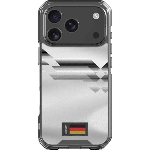 Germany Soccer Flag iPhone 18 Pro Clear Case