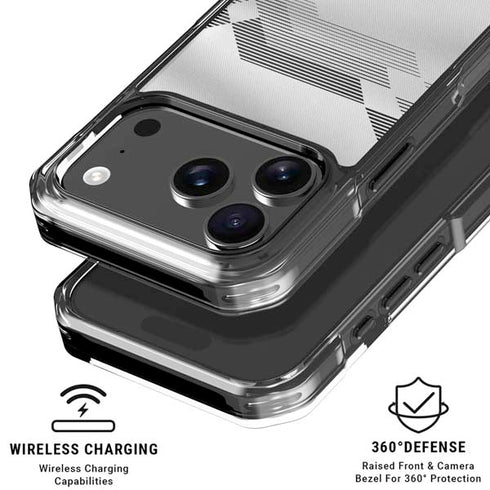 Germany Soccer Flag iPhone 18 Pro Clear Case