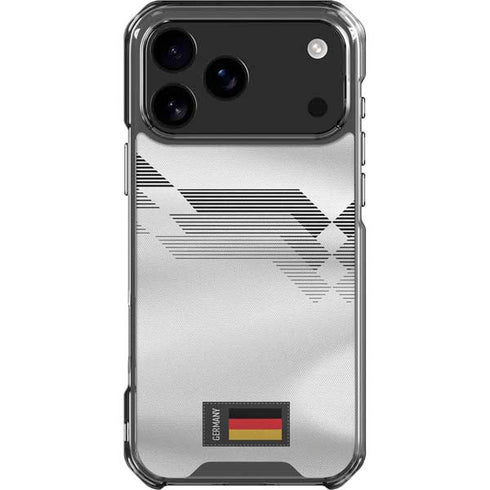 Germany Soccer Flag iPhone 18 Pro Max Clear Case