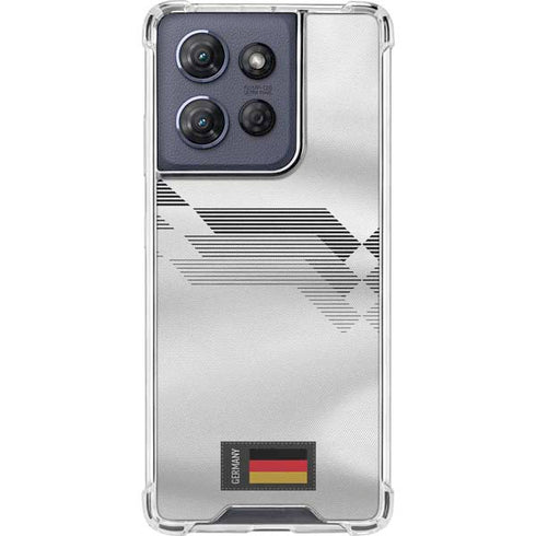 Germany Soccer Flag Moto G 5G (2025) Clear Case