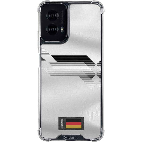 Germany Soccer Flag Moto G Power 5G (2024) Clear Case