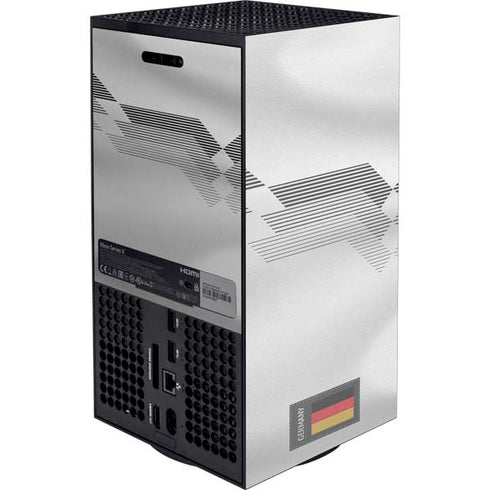 Germany Soccer Flag XBox Series X Digital Edition Console Skin